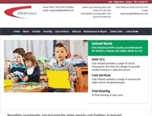 Tablet Screenshot of foldireland.ie